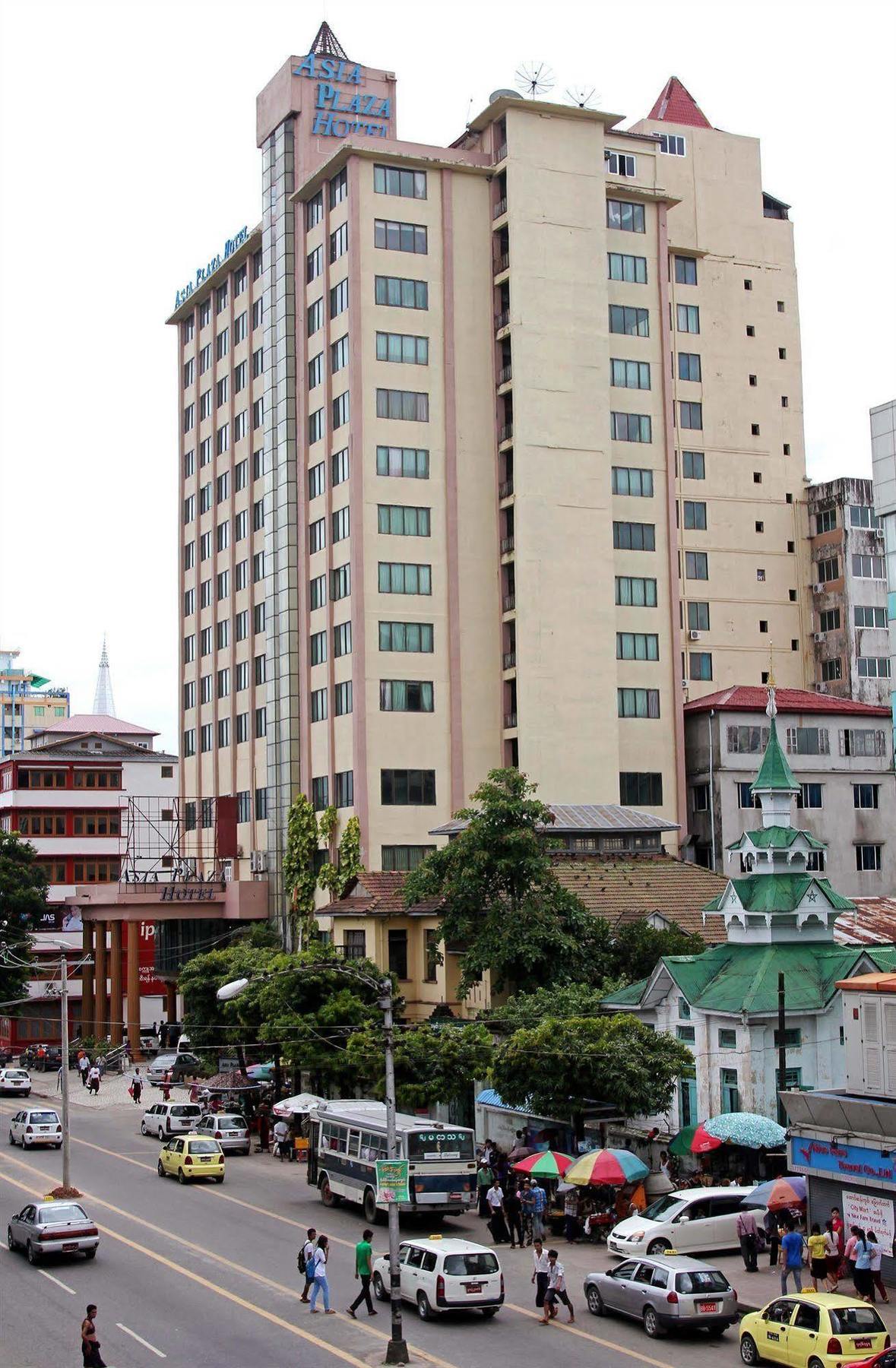 Asia Plaza Hotel Янгон Екстер'єр фото